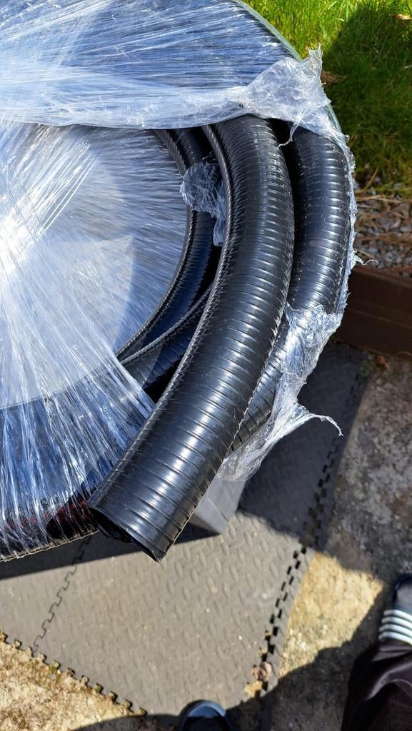 Gewapende PVC slang, Ophalen
