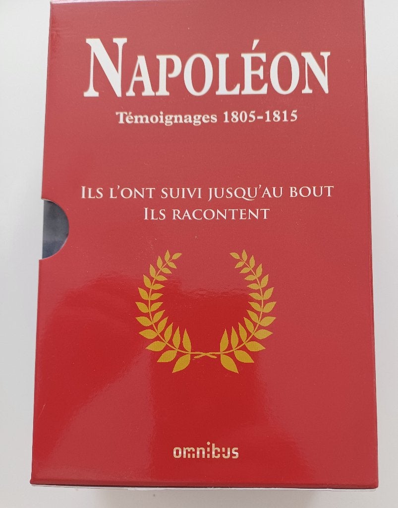 Napoléon Témoignages par Christophe Bourachot, Enlèvement ou Envoi