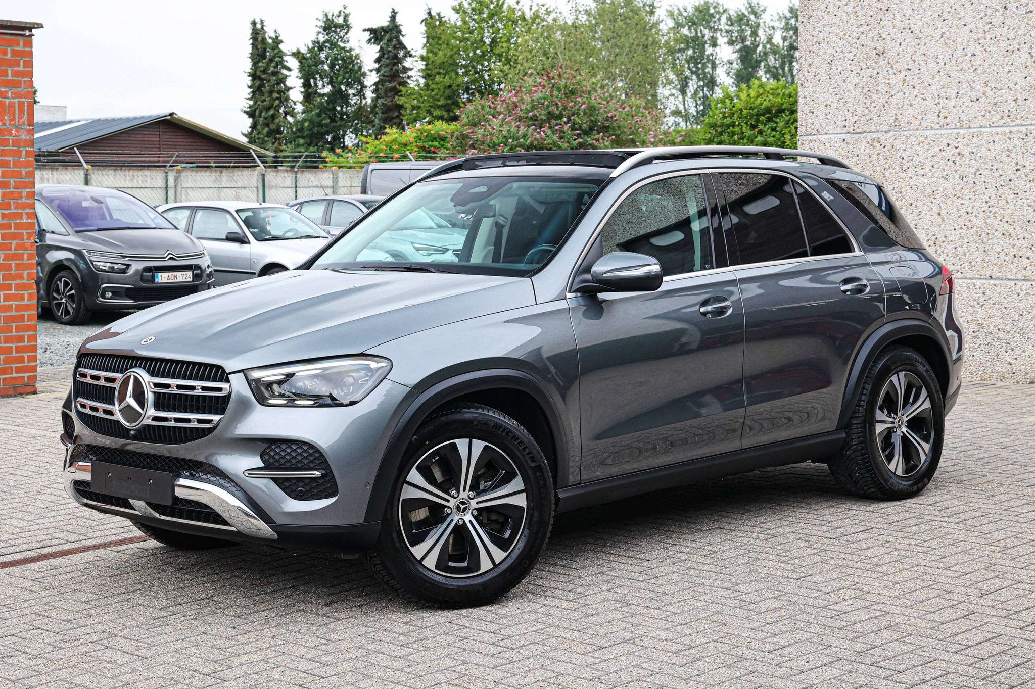 Mercedes-Benz GLE 350 PANORAMISCH-DAK*AUTOMAAT*LEDER*ZETELVE, Auto's, Automaat, Gebruikt, Zwart, GLE