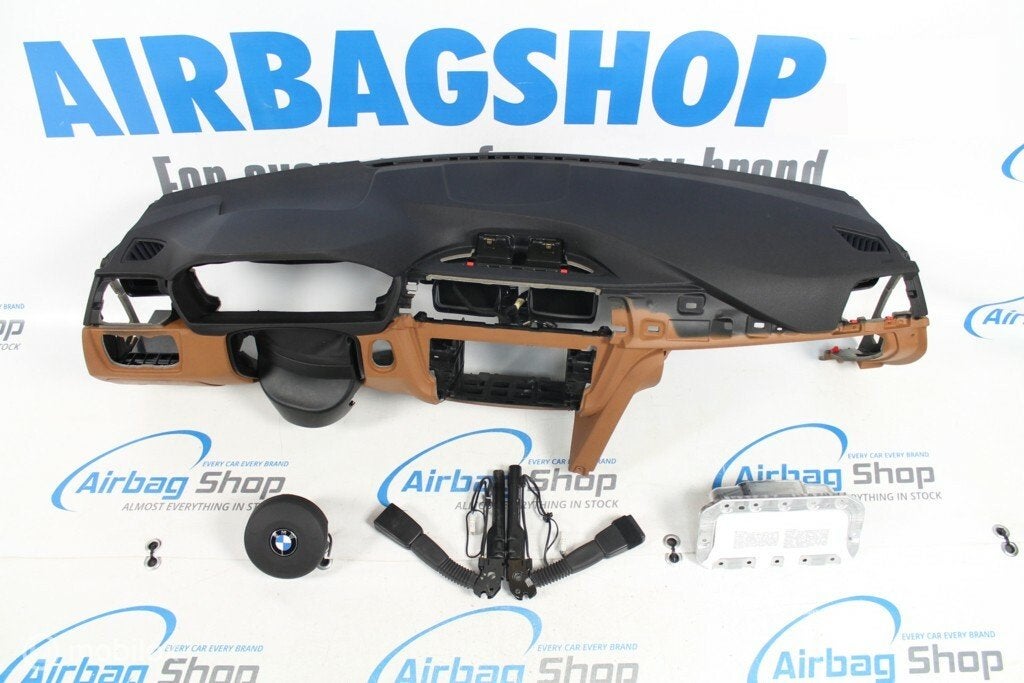 Airbag kit Tableau de bord brun BMW 4 serie F32 F33