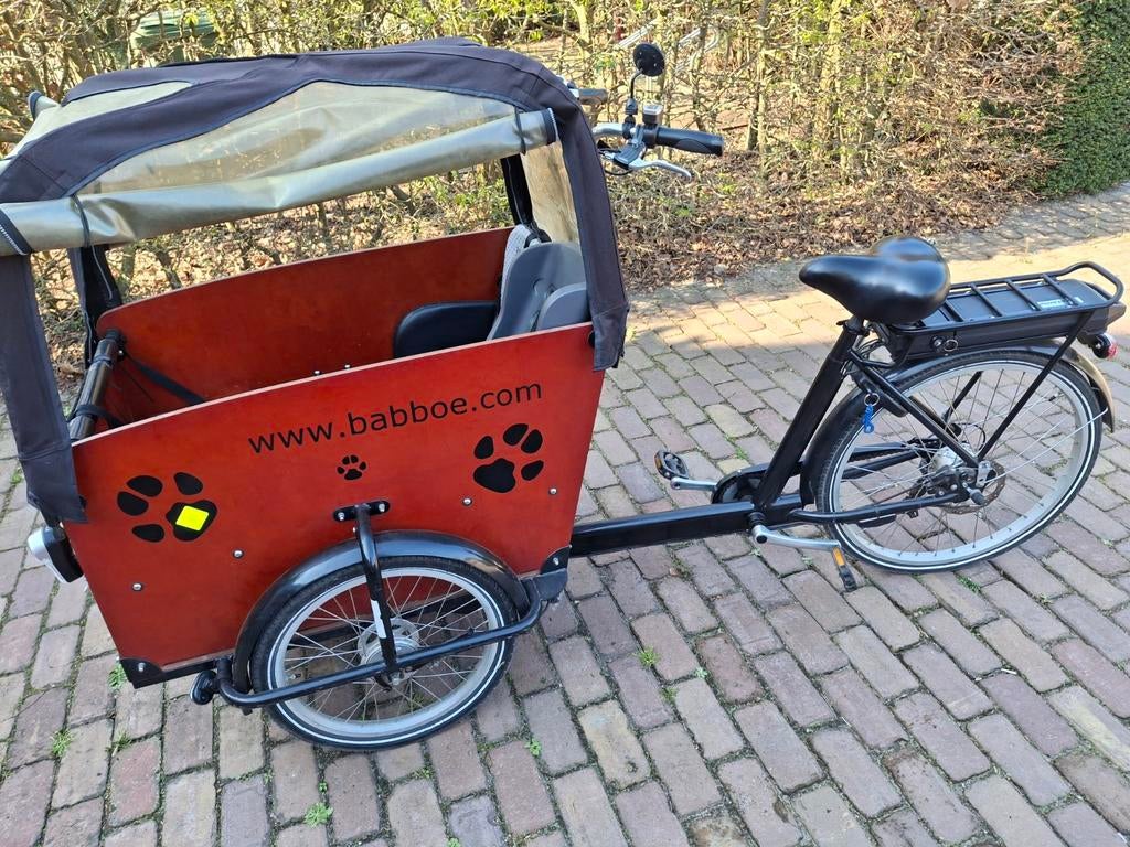 Bakfiets Babboe Big elektrisch, Ophalen, Gebruikt, Minder dan 10 versnellingen