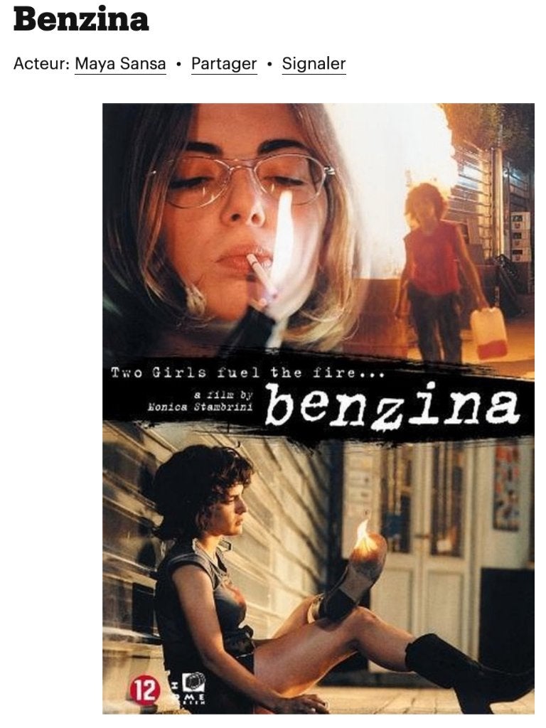 Onafhankelijke dvd/Benzina/Monica Stambrini (Italië 2001), Cd's en Dvd's, Dvd's | Filmhuis, Komedie, Ophalen of Verzenden, Italiaans