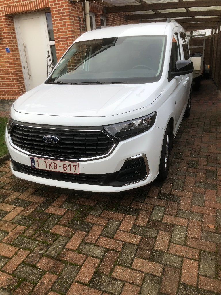 Ford tourneo connect, Auto's, Ford, 4 cilinders, Wit, 5 zetels, Particulier