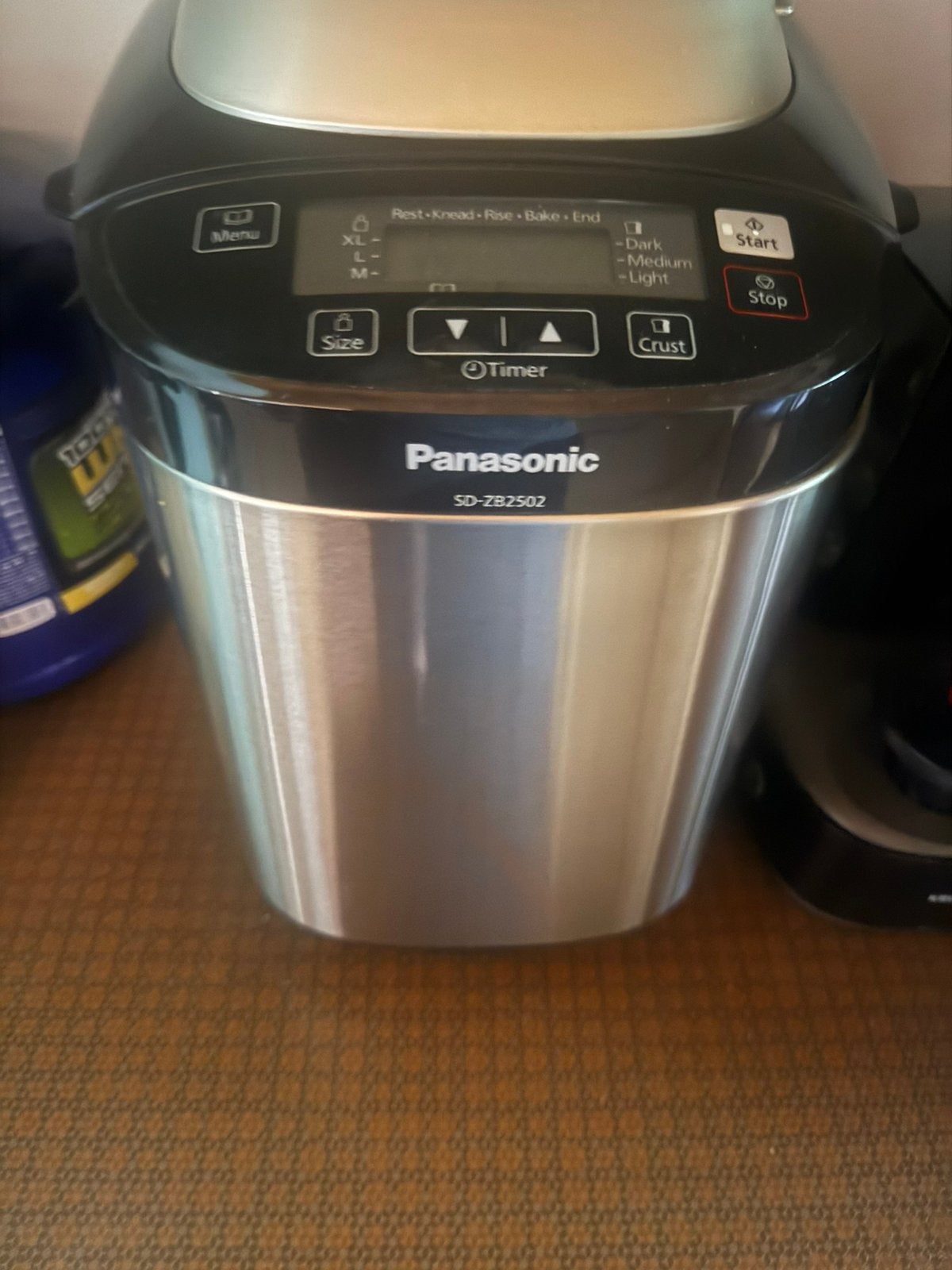 panasonic sd zb2502, Elektronische apparatuur, Broodbakmachines, Ophalen, Gebruikt