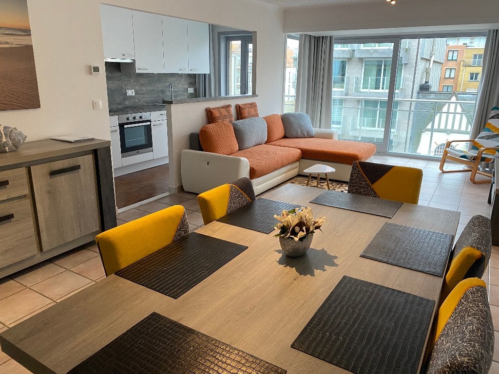 Bel appartement en bord de mer à louer à Nieuwpoort Bad, Vacances, Agence de location, Anvers et Flandres, 2 chambres, Mer