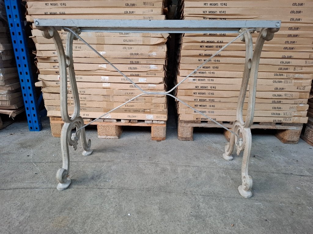 6x Aluminium Tafelonderstellen–NIEUW IN DOOS (Horeca/Terras), Enlèvement, Neuf, Rectangulaire, Aluminium