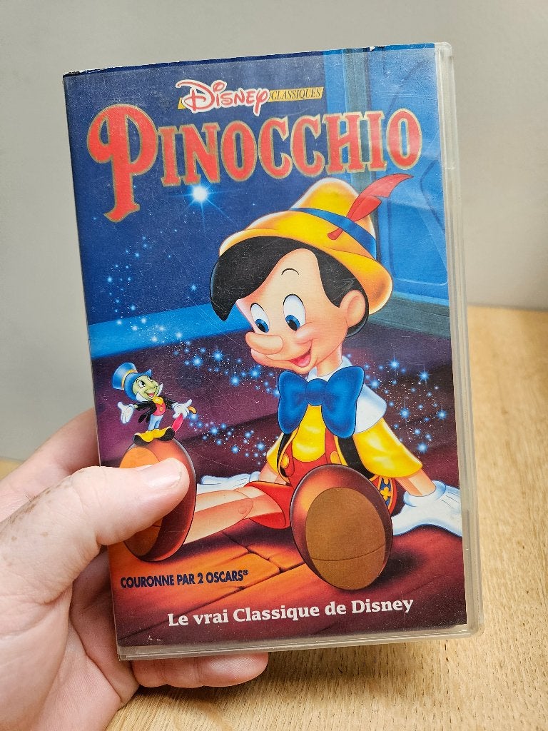 Walt Disney - Pinocchio VHS, Enlèvement ou Envoi