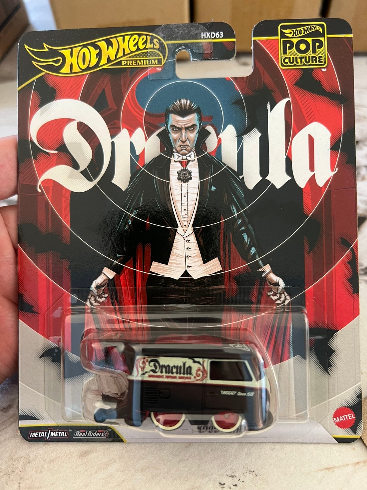 Hot wheels premium kool kombi dracula, Ophalen of Verzenden, Zo goed als nieuw
