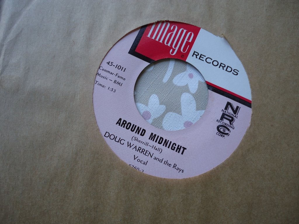 7" Doug WARREN & RAYS - Around midnight, Ophalen of Verzenden