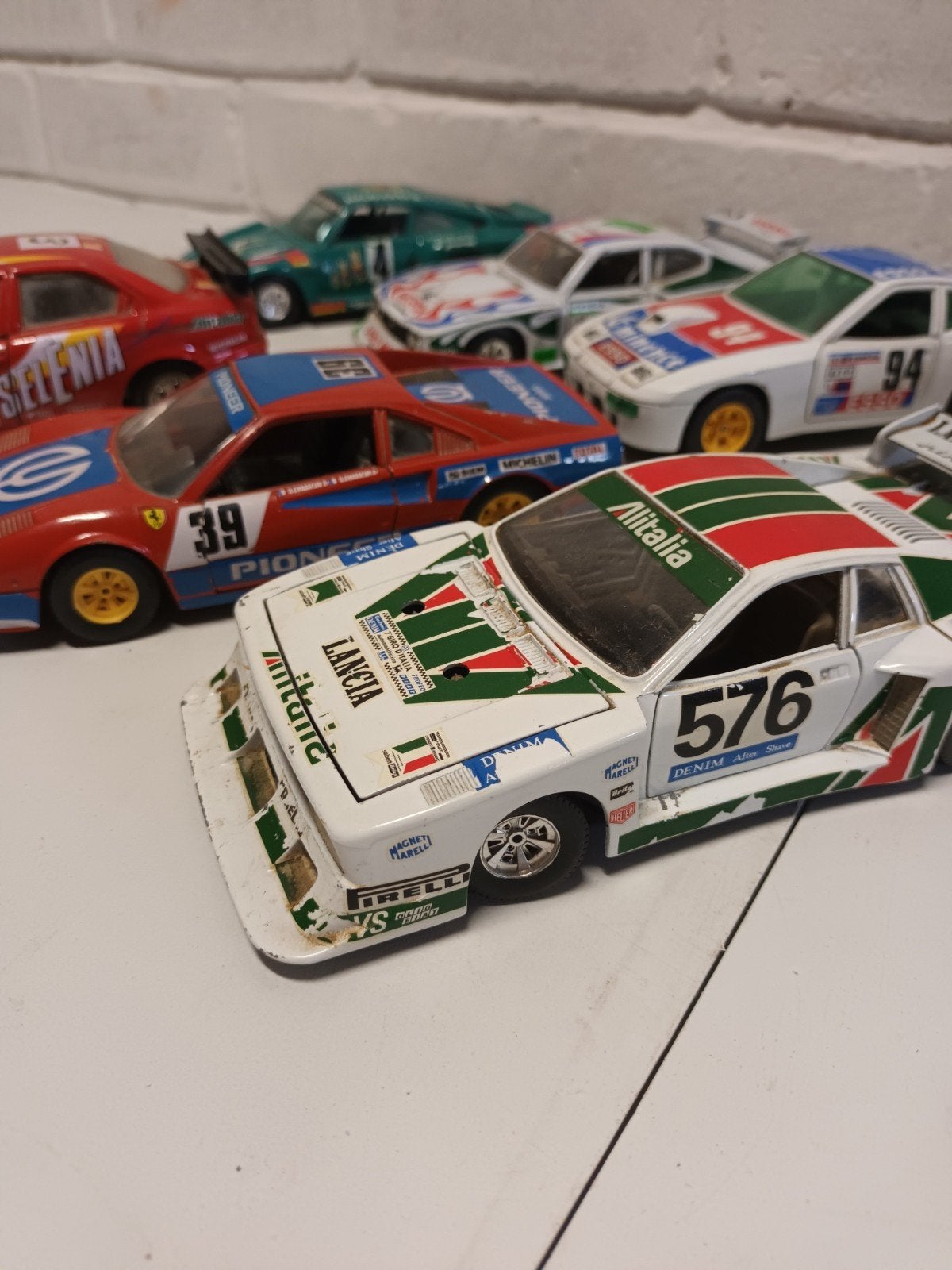 Burago Rally auto´s. 7 stuks, Burago, Auto, Ophalen of Verzenden, ###