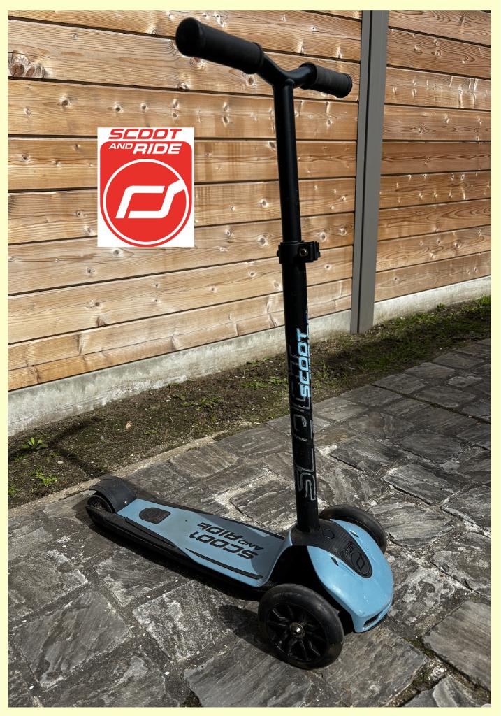 Scoot and ride step met lampen in de wielen, perfecte staat!, Ophalen, Gebruikt, Loopvoertuig