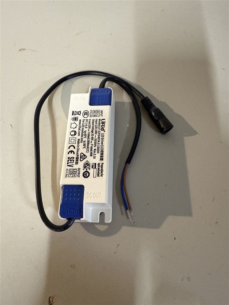 Lifud Constant Current LED Driver 40W 1000ma 33-40V Power Su, Maison & Meubles, Lampes | Lampes en vrac, Enlèvement ou Envoi, Neuf
