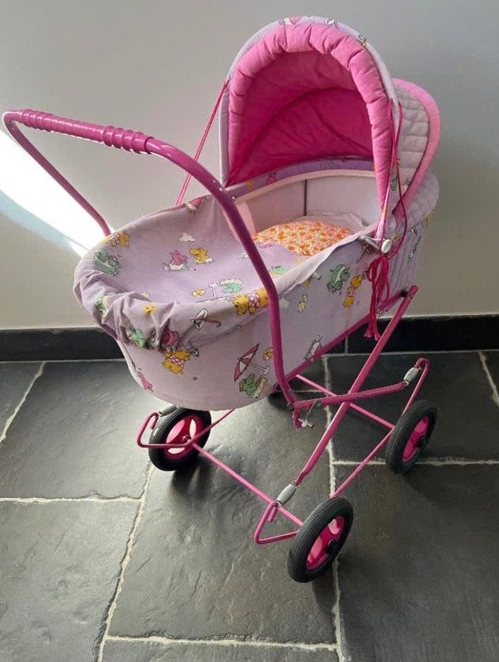 Poppenwagen, Ophalen, Gebruikt, Babypop