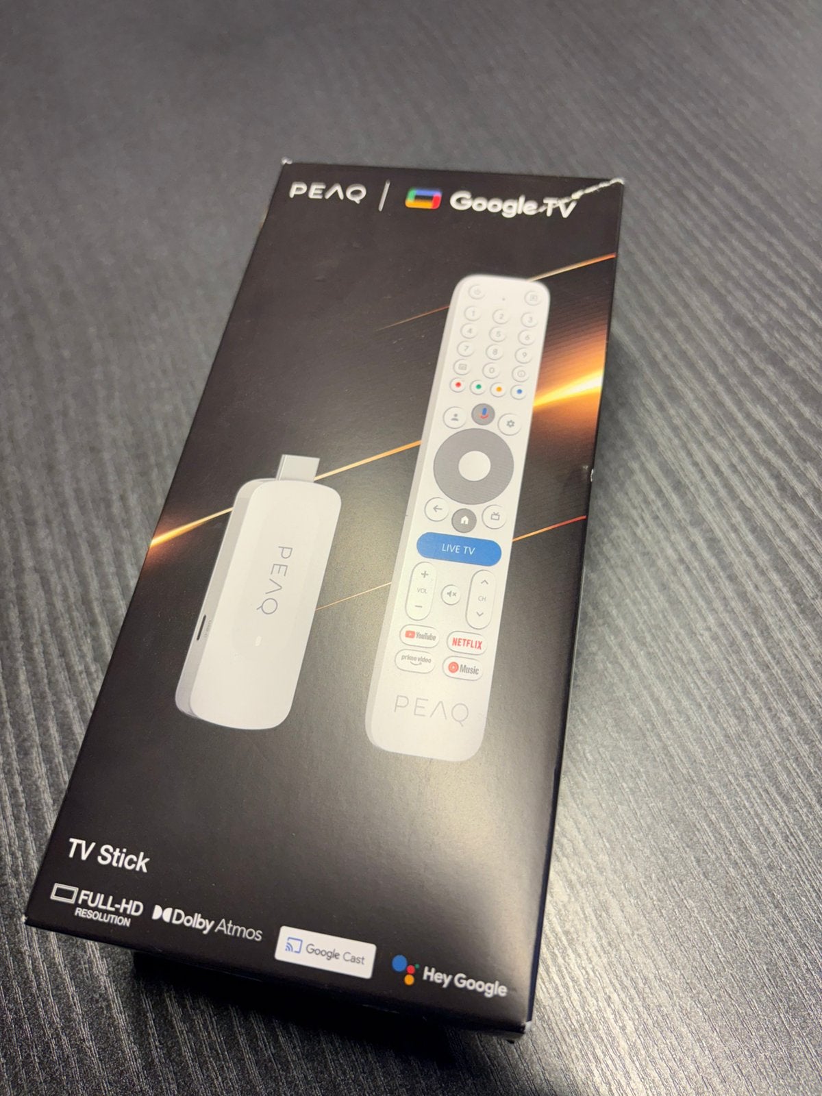 Peaq - Google TV, Enlèvement ou Envoi, Comme neuf