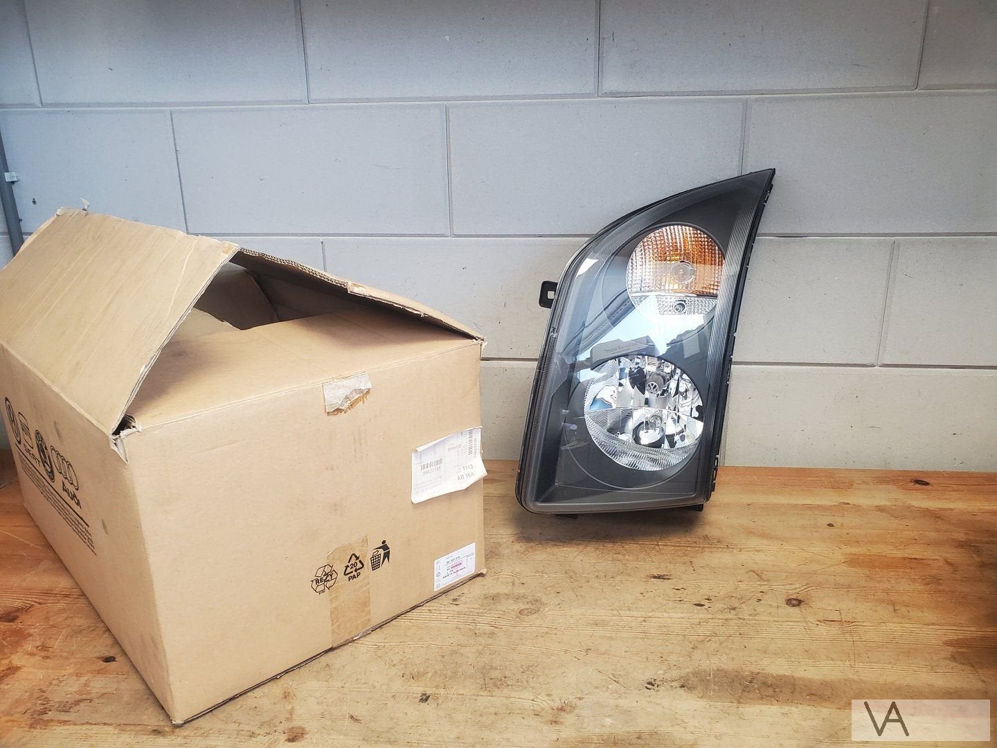 VW Volkswagen Crafter 2006 -2013 koplamp links NIEUW in doos, Volkswagen, -, Utilisé, -