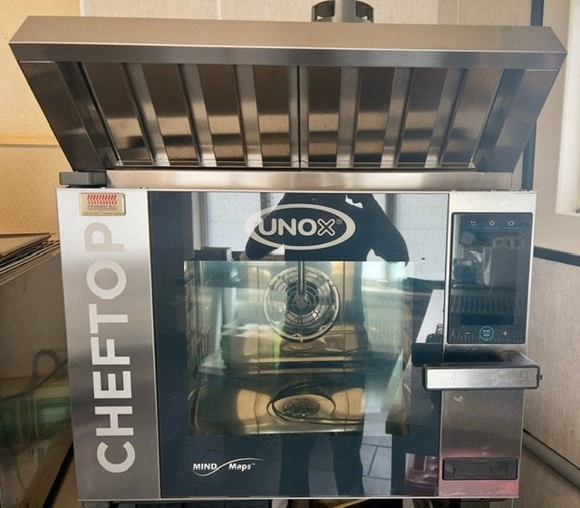 UNOX XEVC-0511-EPRM Combisteamer + Extra's, Articles professionnels, Enlèvement, Utilisé, Fours, Fours à micro-ondes et Fours à vapeur