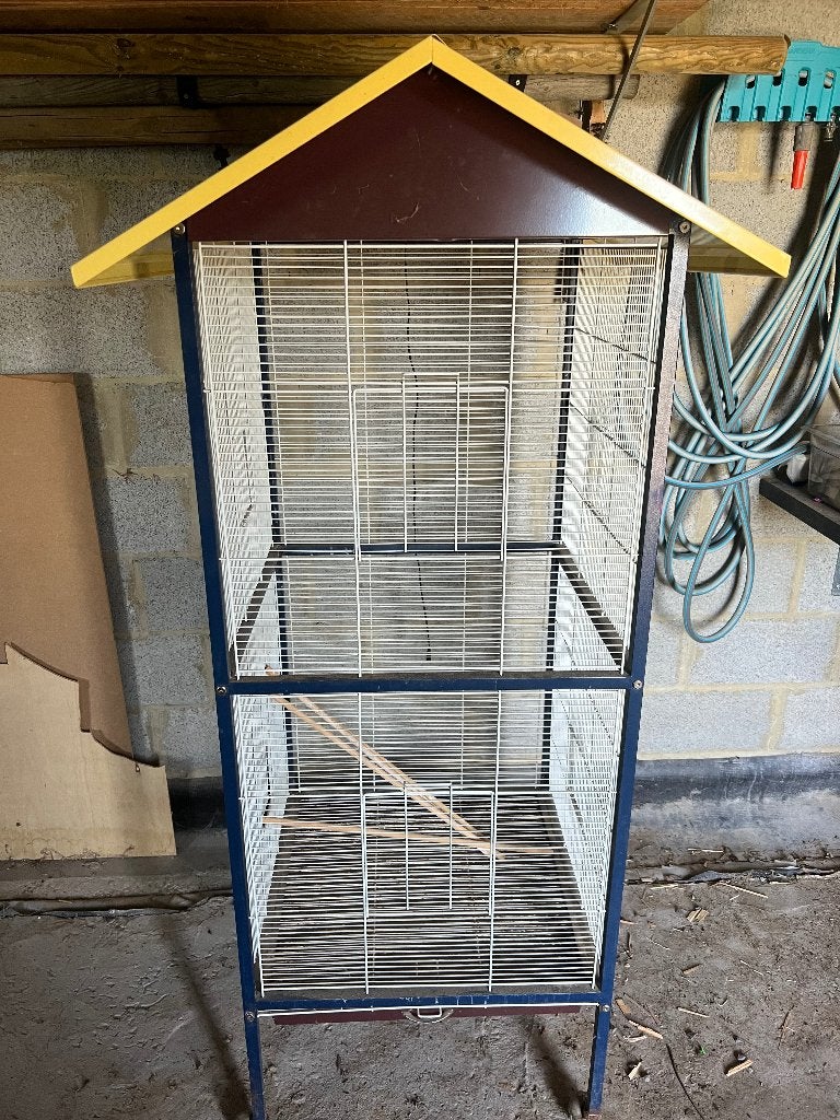 Volière, Animaux & Accessoires, Enlèvement, Comme neuf, Métal, Volière