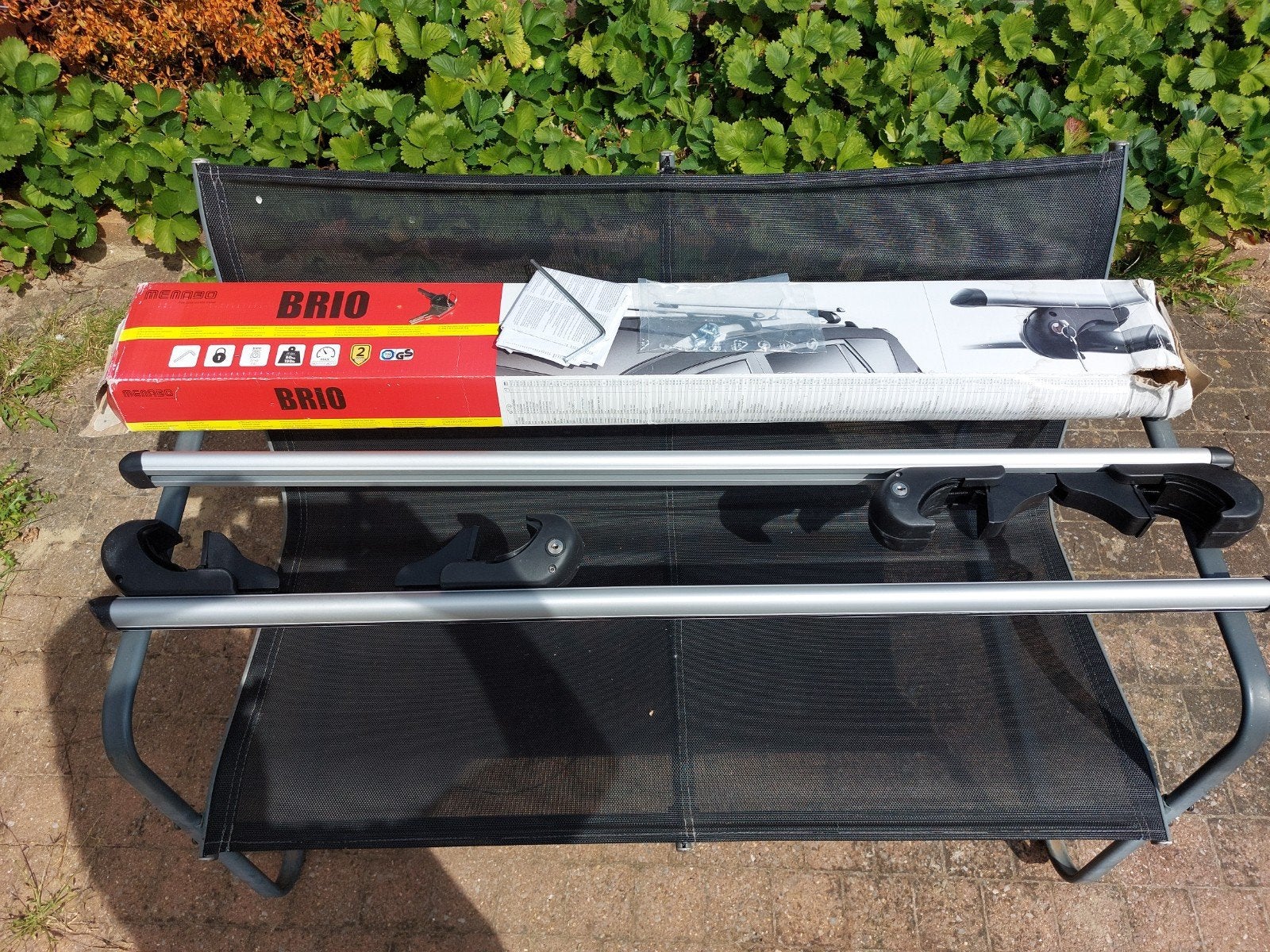 NOUVELLES barres de toit en aluminium Menabo BRIO, Enlèvement ou Envoi, Neuf