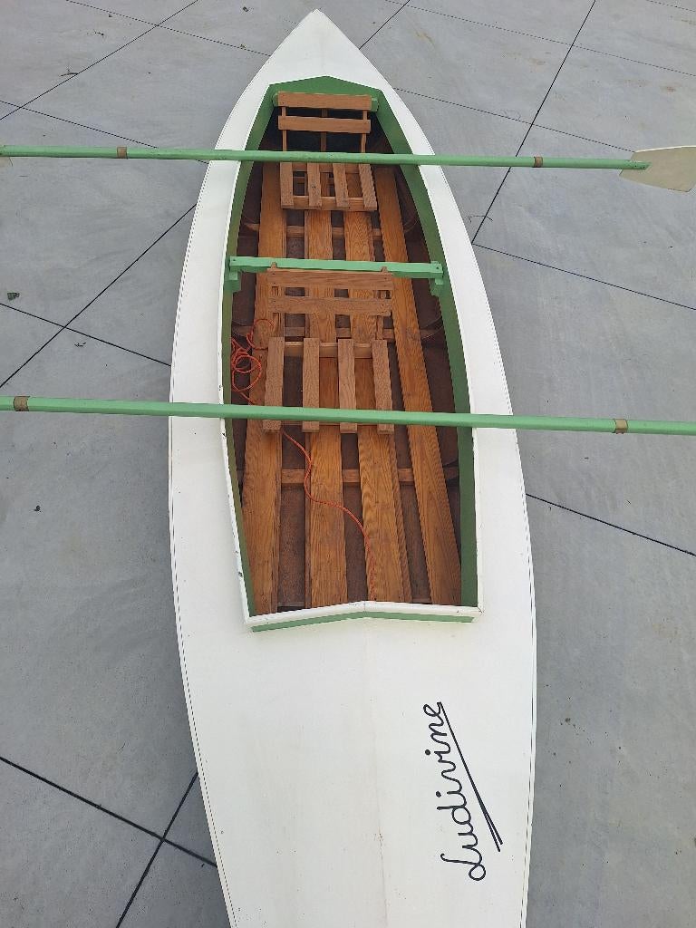 Barque en bois, Ophalen, Gebruikt, Hout