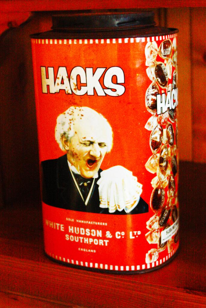 Vintage Hacks Snoepdoos Uit Metaal / Jaren Stillekes, Ophalen of Verzenden