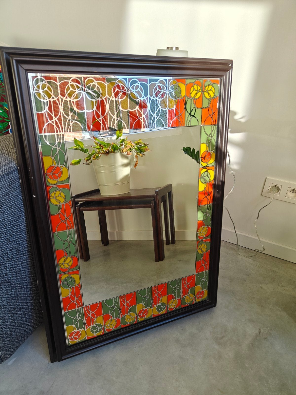 Vintage spiegel, Antiquités & Art, Antiquités | Miroirs, Enlèvement