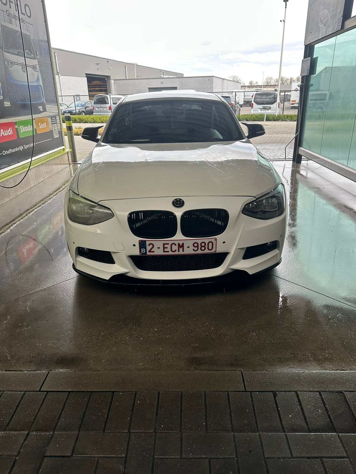 Bmw 116i met apple carplay, Auto's, BMW, 100 kW, Euro 5, 4 cilinders, Wit