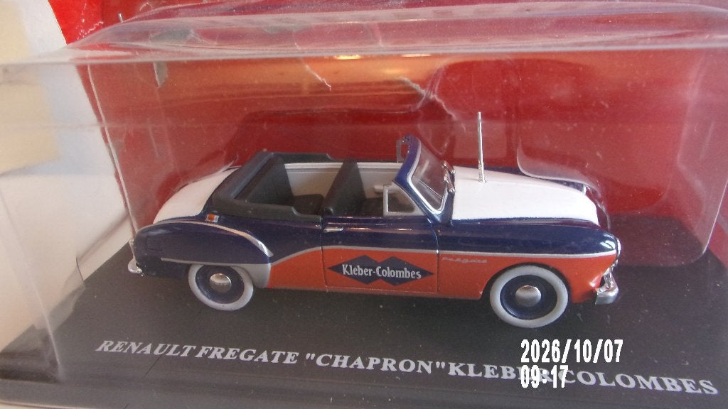 Renault FREGATE "CHAPRON" T.de FRANCE.1/43 HACHETTE NEUVE, Ophalen of Verzenden, Nieuw, Auto, Overige merken