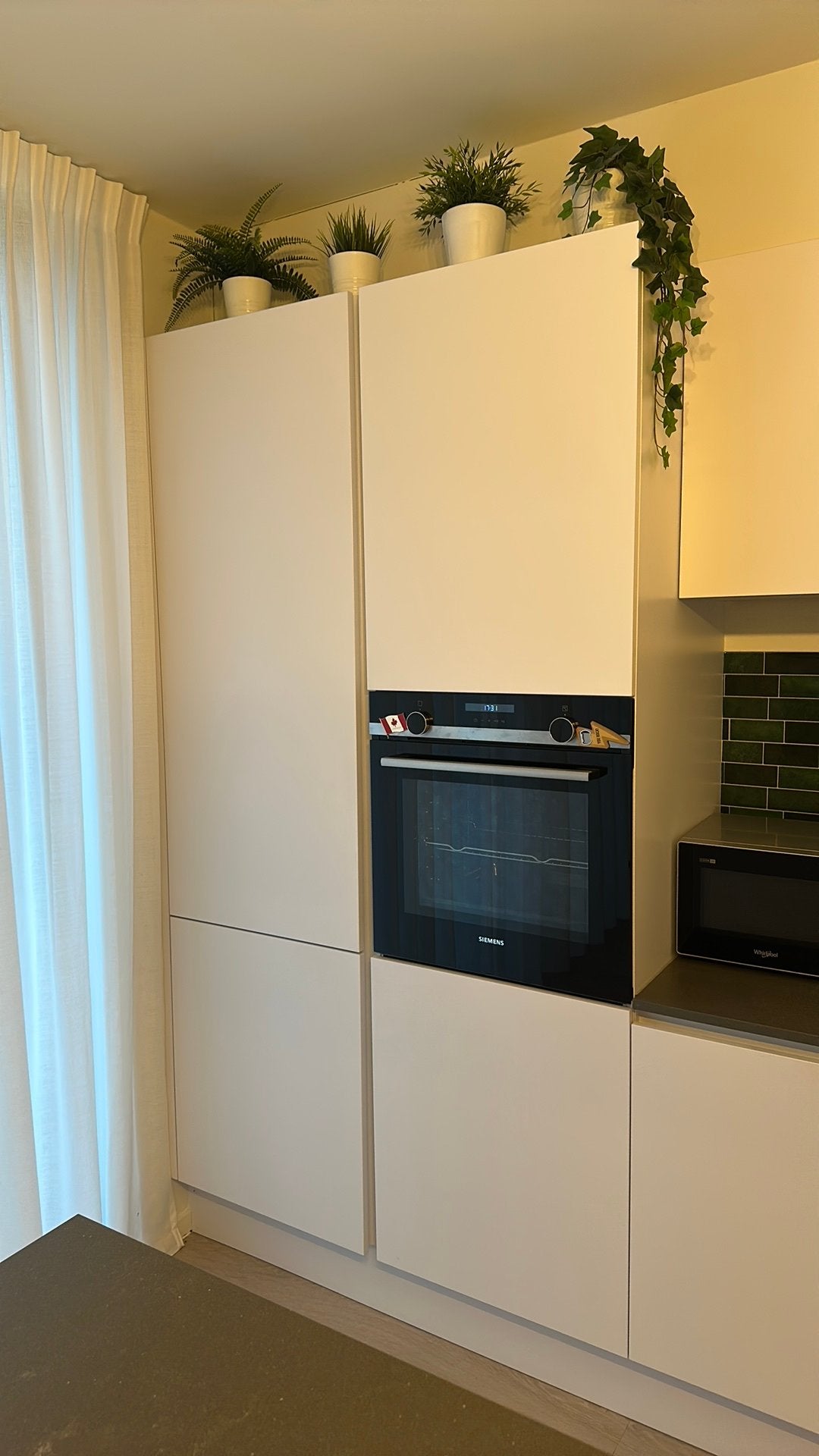 Jonge Siemens inbouwkoelkast met diepvries – perfect werkend, Ophalen, 160 cm of meer, Zo goed als nieuw, Energieklasse A of zuiniger