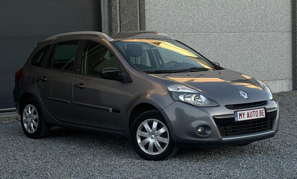 RENAULT CLIO 2010  1.2 TCE 47.000KM 12 MOIS GARANTIE, Autos, Entreprise, Garantie prolongée, Boîte manuelle, Noir