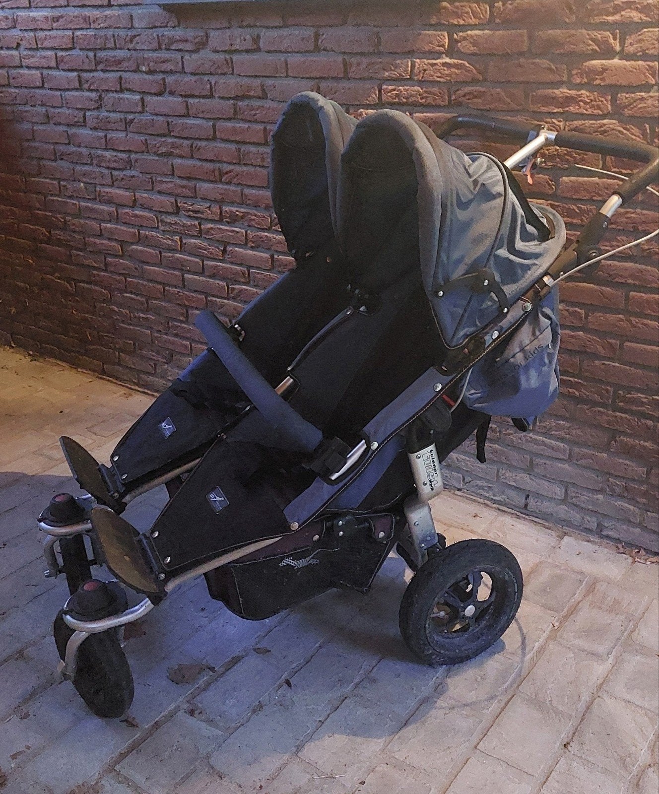 Kinderwagen Tweeling tfk, Ophalen, Gebruikt, Kinderwagen of Buggy