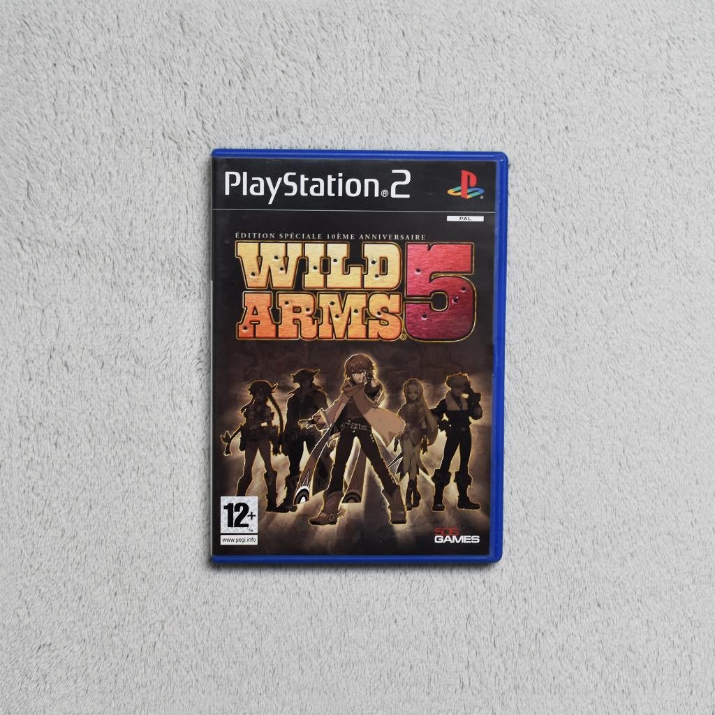 Wild Arms 5 PS2 RPG 505 Games Complete Zeer goede staat, Gebruikt, 1 speler, Ophalen of Verzenden, Role Playing Game (Rpg)