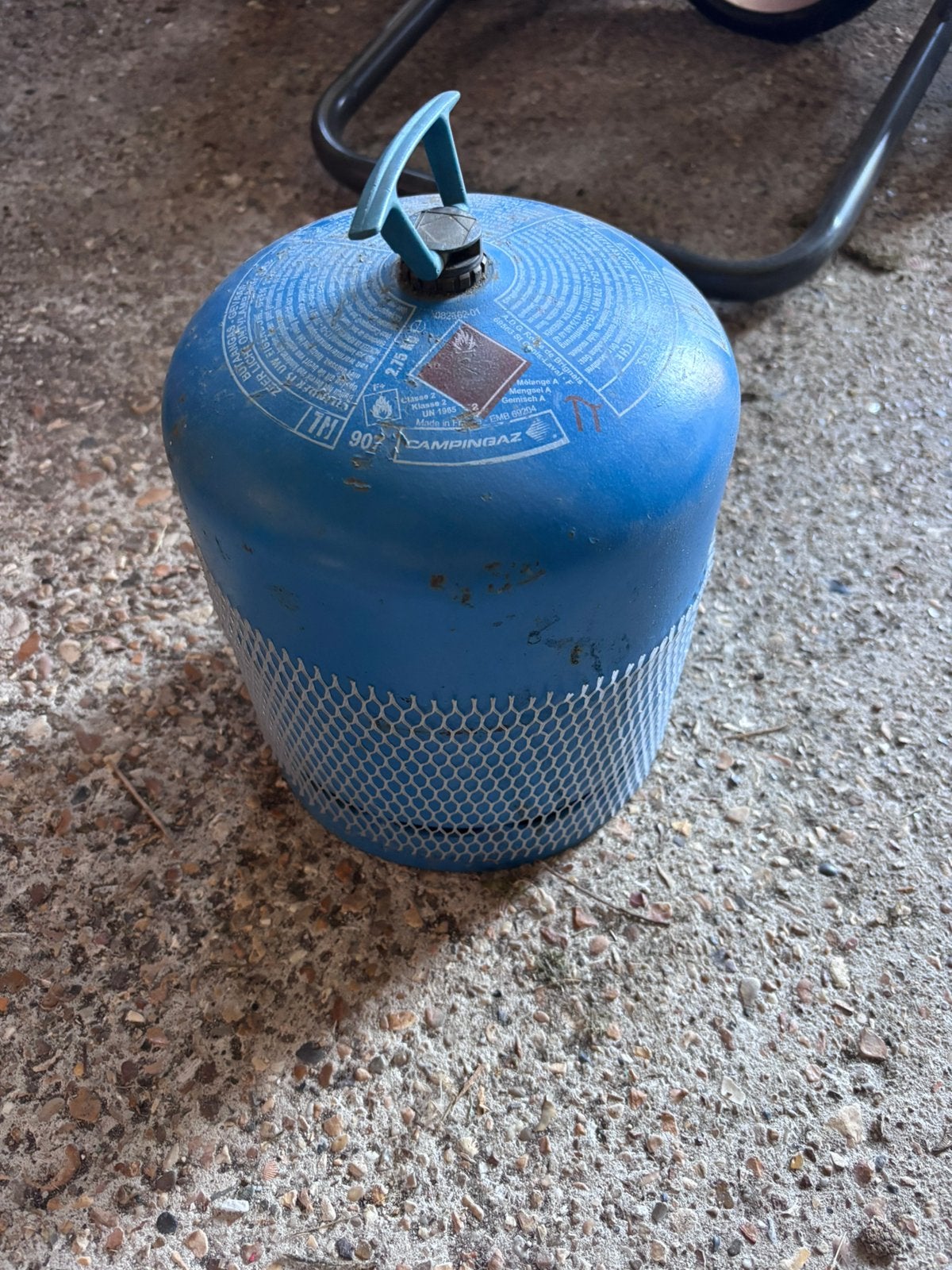 Verschillende gasflessen, Ophalen, Zo goed als nieuw