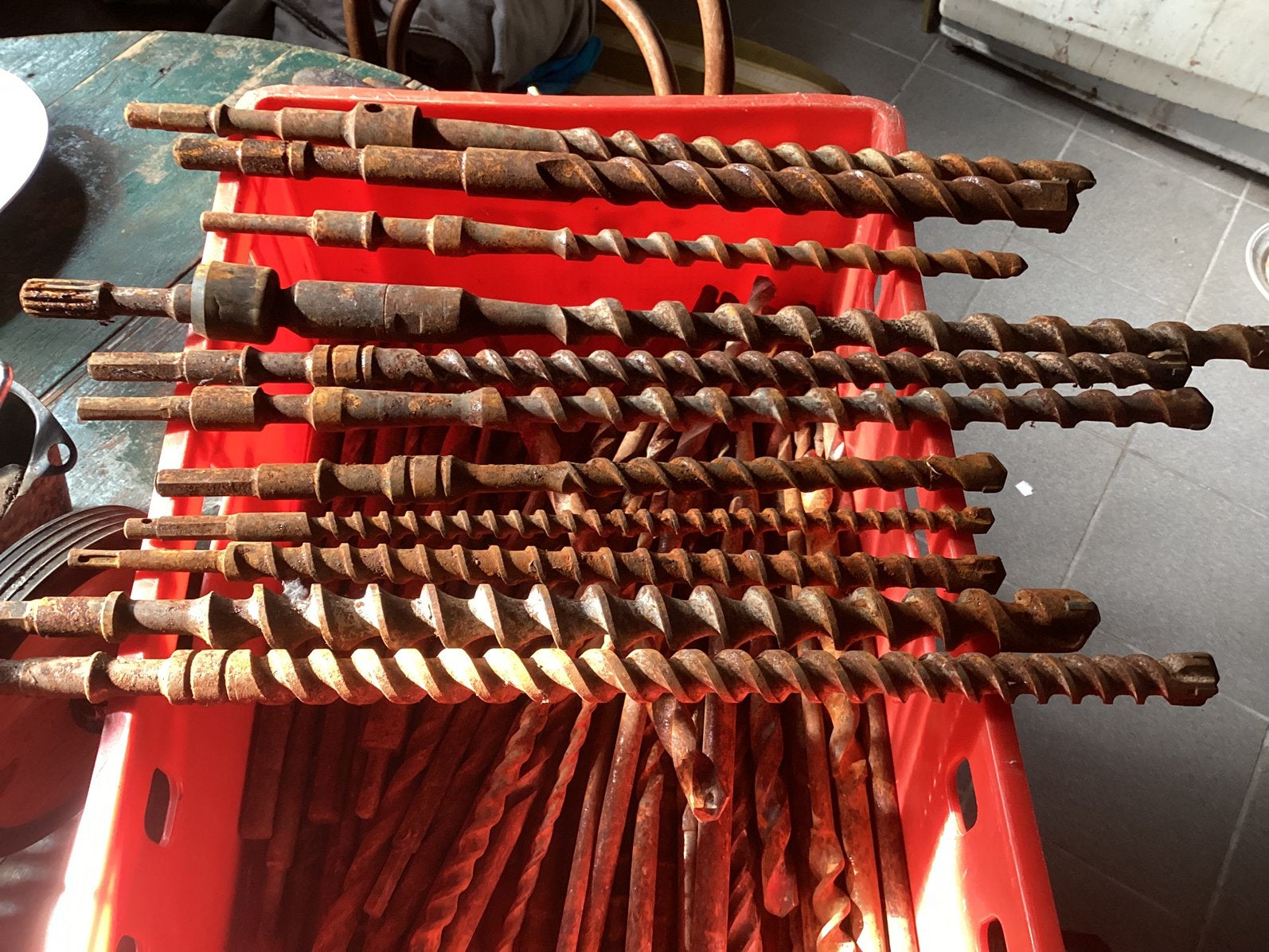 Steenboren, Ophalen, Zo goed als nieuw, Boormachine