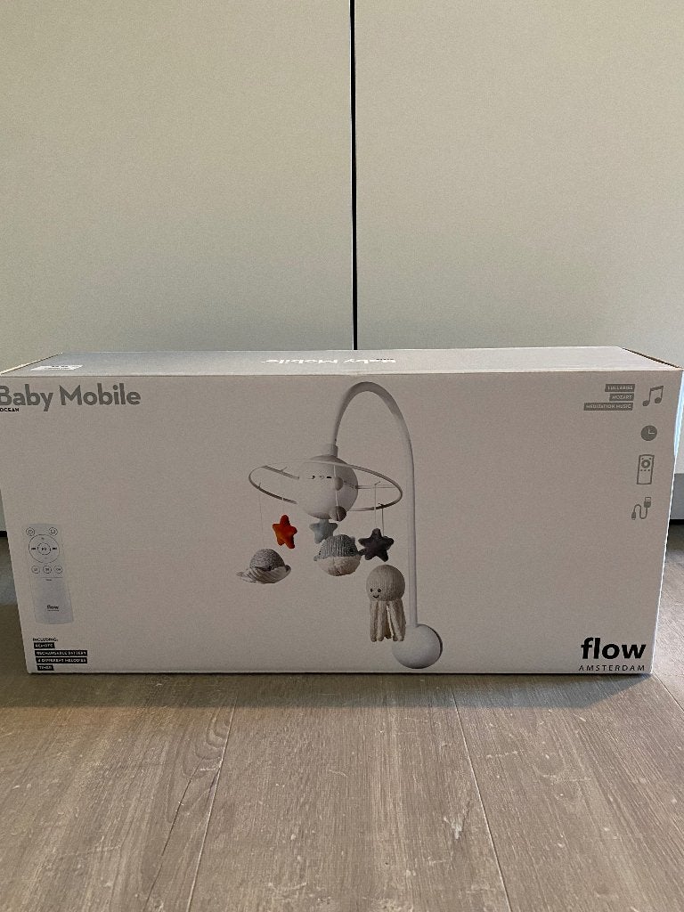 Flow Ocean - mobiel voor park baby, Ophalen, Overige merken, Zo goed als nieuw, Wit