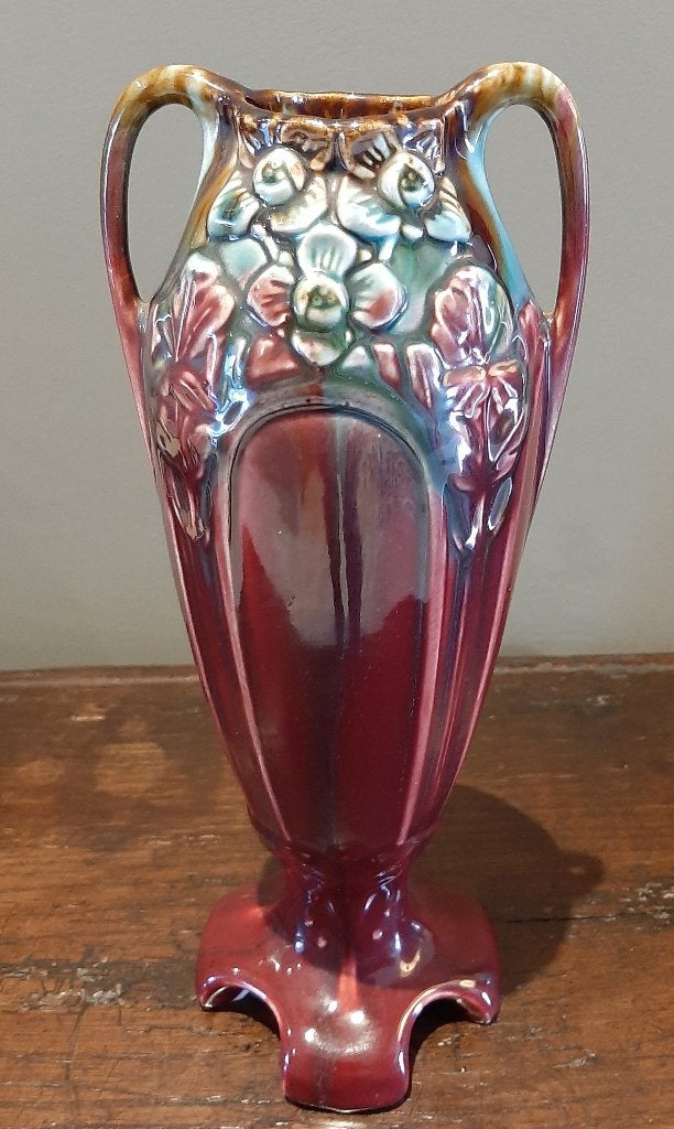 Art Nouveau vaas met organische vormen, Antiek en Kunst, Ophalen of Verzenden