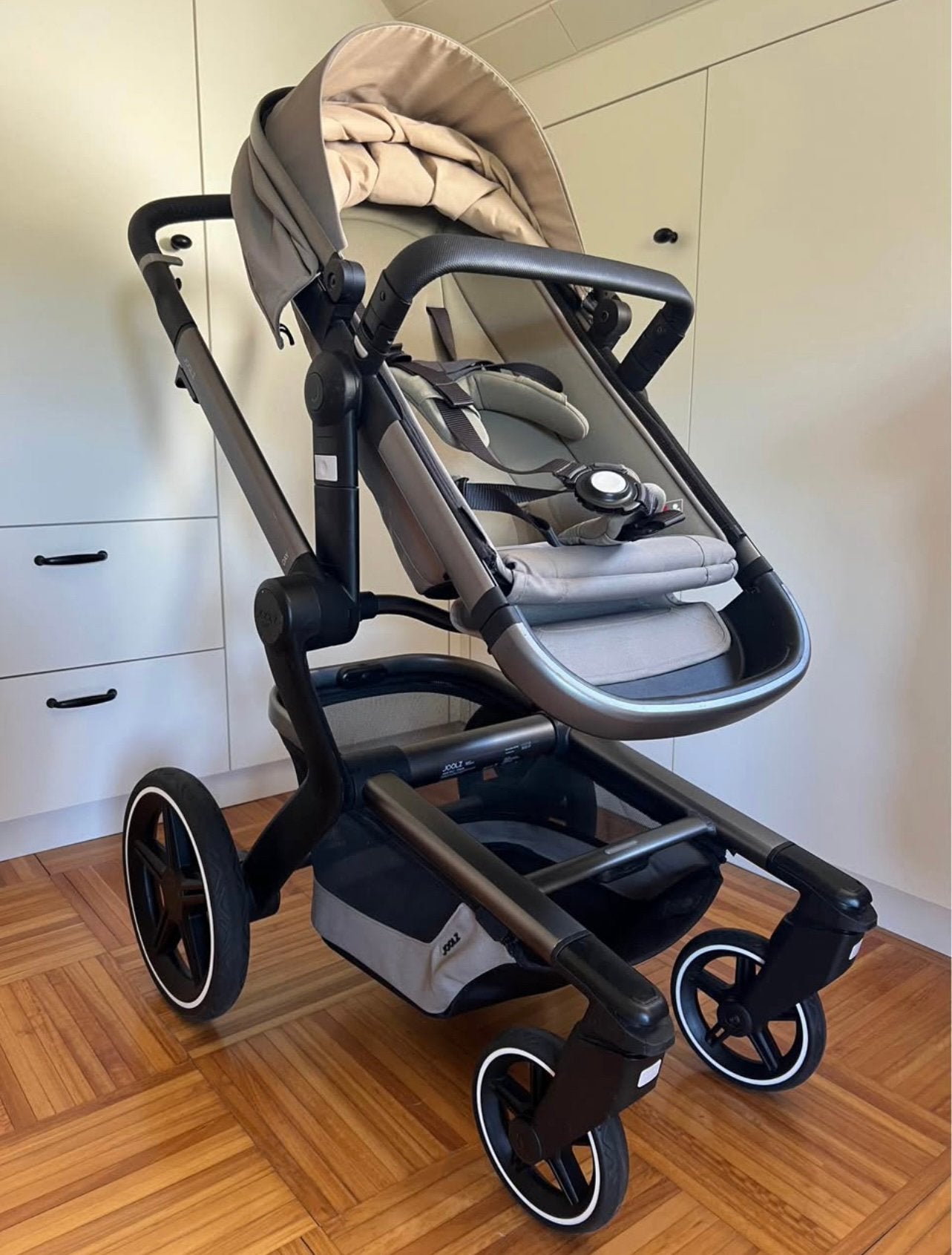 Joolz day + 3 in 1 kinderwagen sage green, Ophalen, Zo goed als nieuw, Kinderwagen