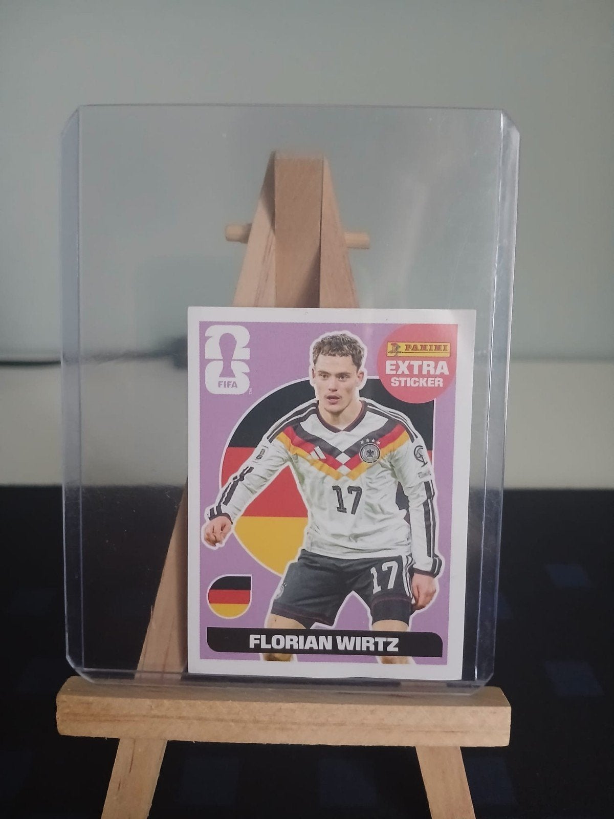 panini sticker florian wirtz, Ophalen, Nieuw, Losse kaart