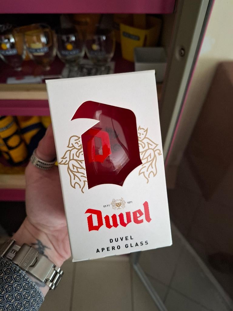 Duvel barel adge whisky fles vol, Enlèvement ou Envoi, Neuf, Autres types, Duvel