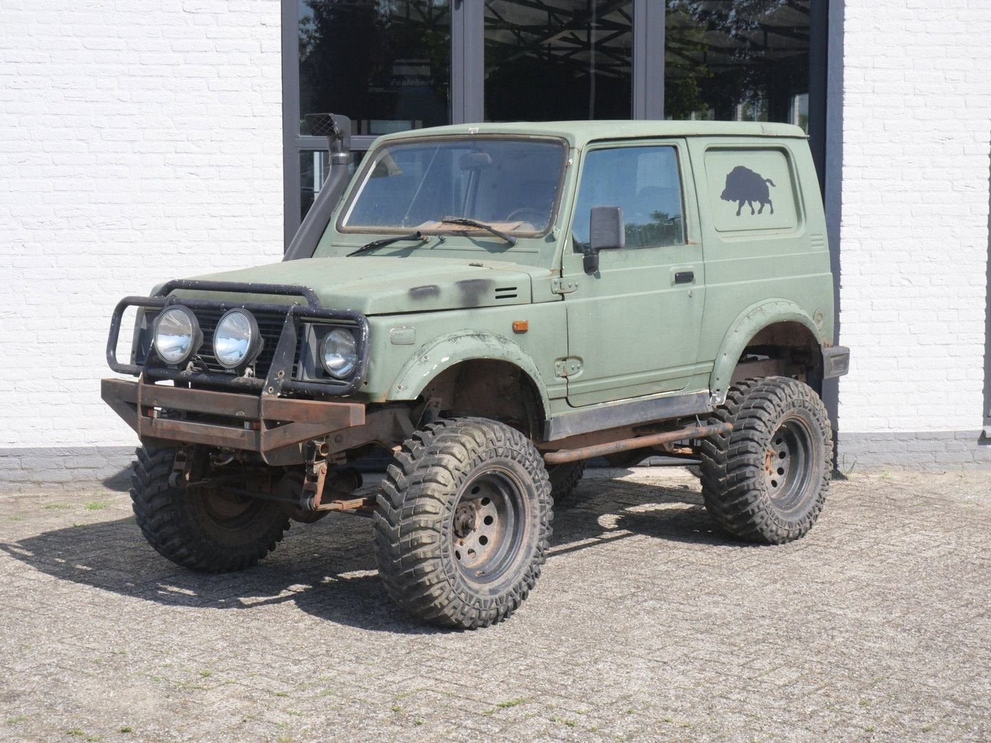 Suzuki Samurai 1.3 Commercial de Luxe, Bedrijf, Handgeschakeld, 4x4, Groen