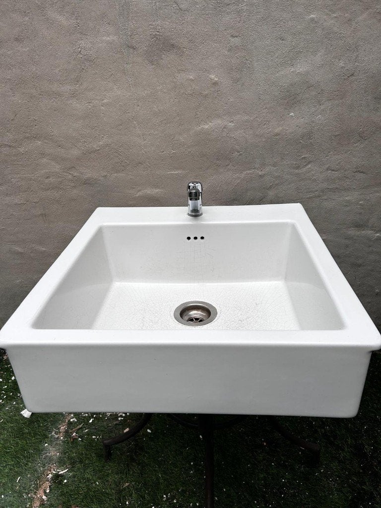 Lavabo cuisine et robinet, Enlèvement, Utilisé
