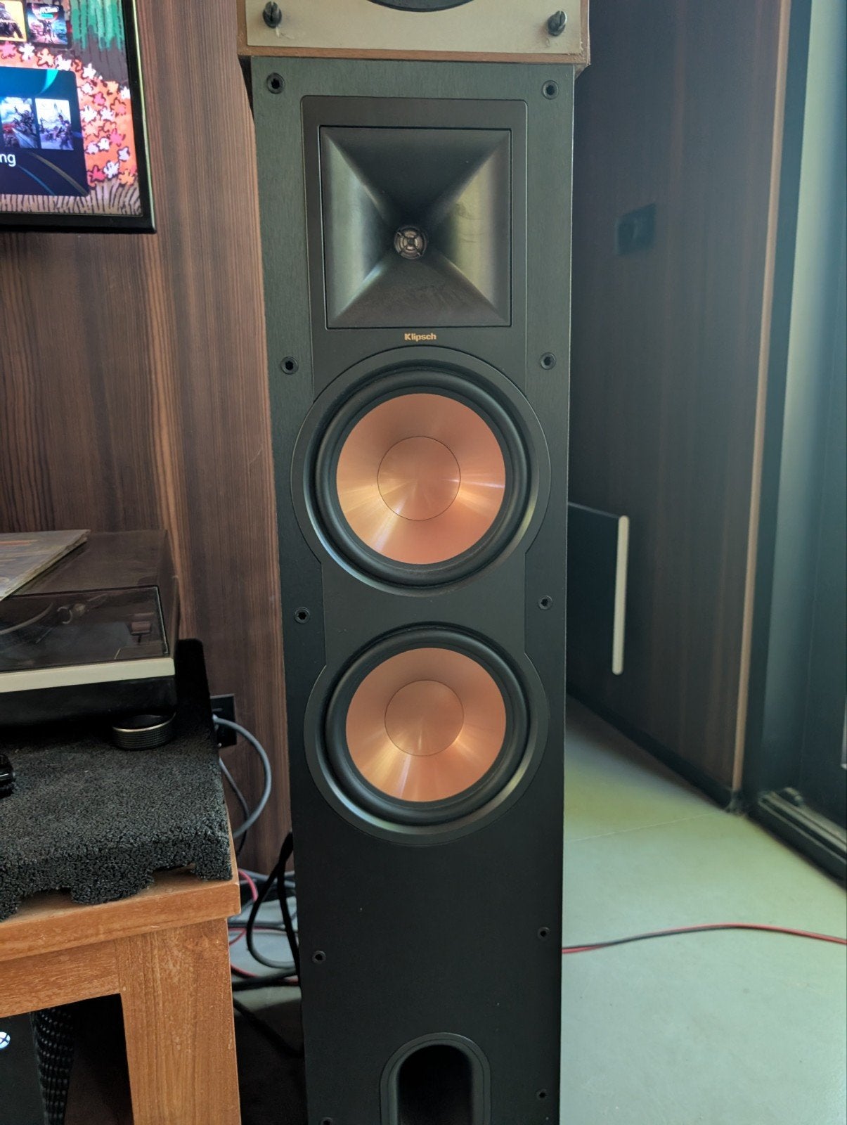home cinéma Clipsch et Denon 7.1 AVR, Enlèvement