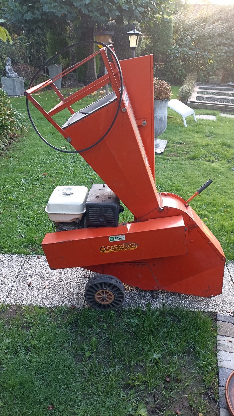 hakselaar, Tuin en Terras, Ophalen, Gebruikt, Benzine, Caravaggi
