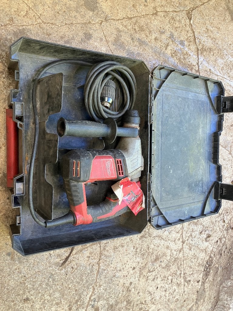 Perforateur Milwaukee PLH20 foreuse SDS plus, Bricolage & Construction, Outillage | Foreuses, 600 watts ou plus, Mécanisme de percussion