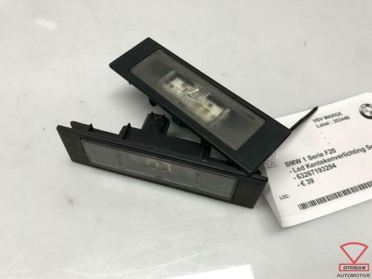 si ge d' clairage de plaque d'immatriculation led bmw s rie, Autos : Pièces & Accessoires, Éclairage, BMW, Utilisé