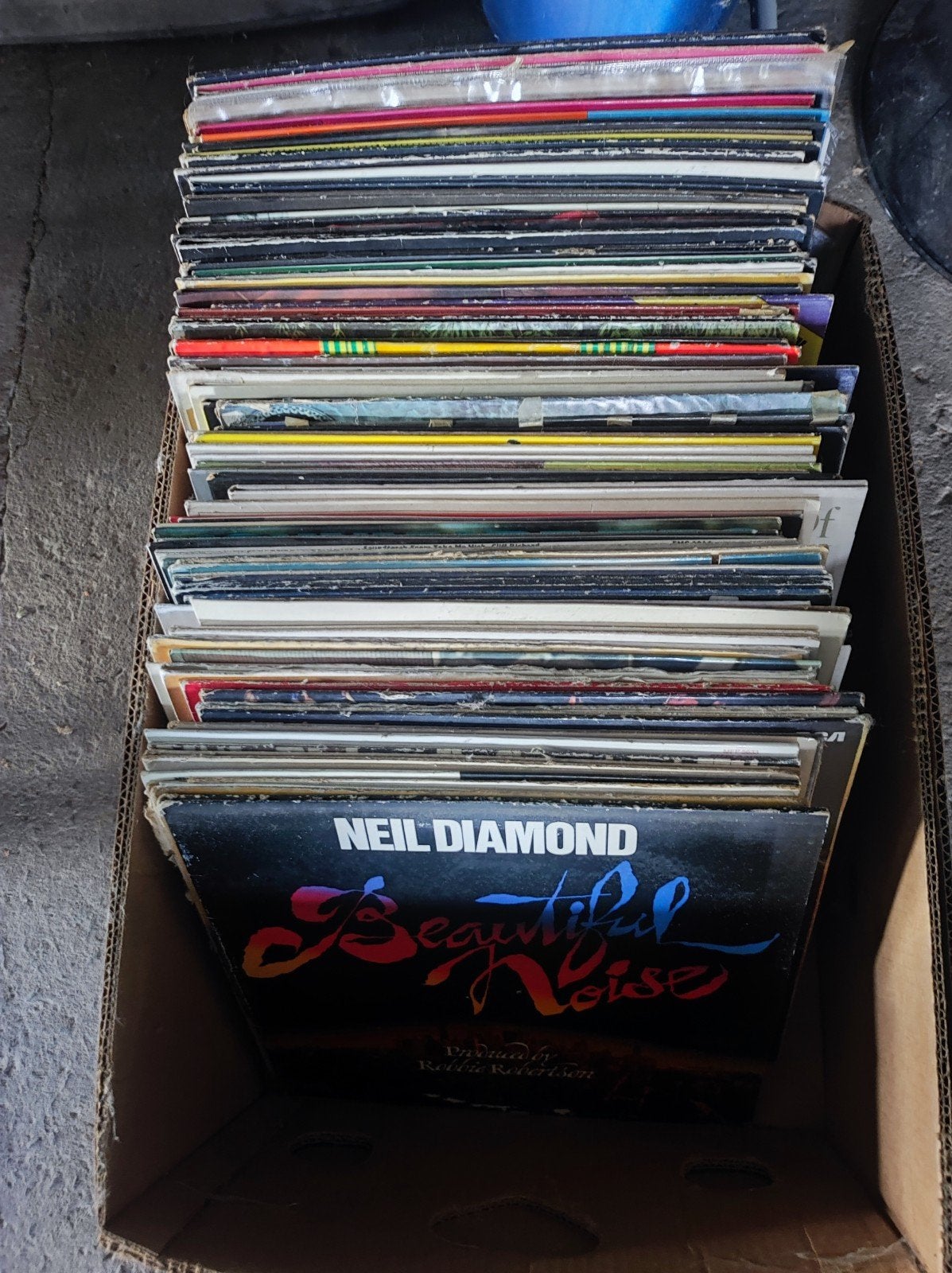 bananendoos Lp's, Ophalen, LP