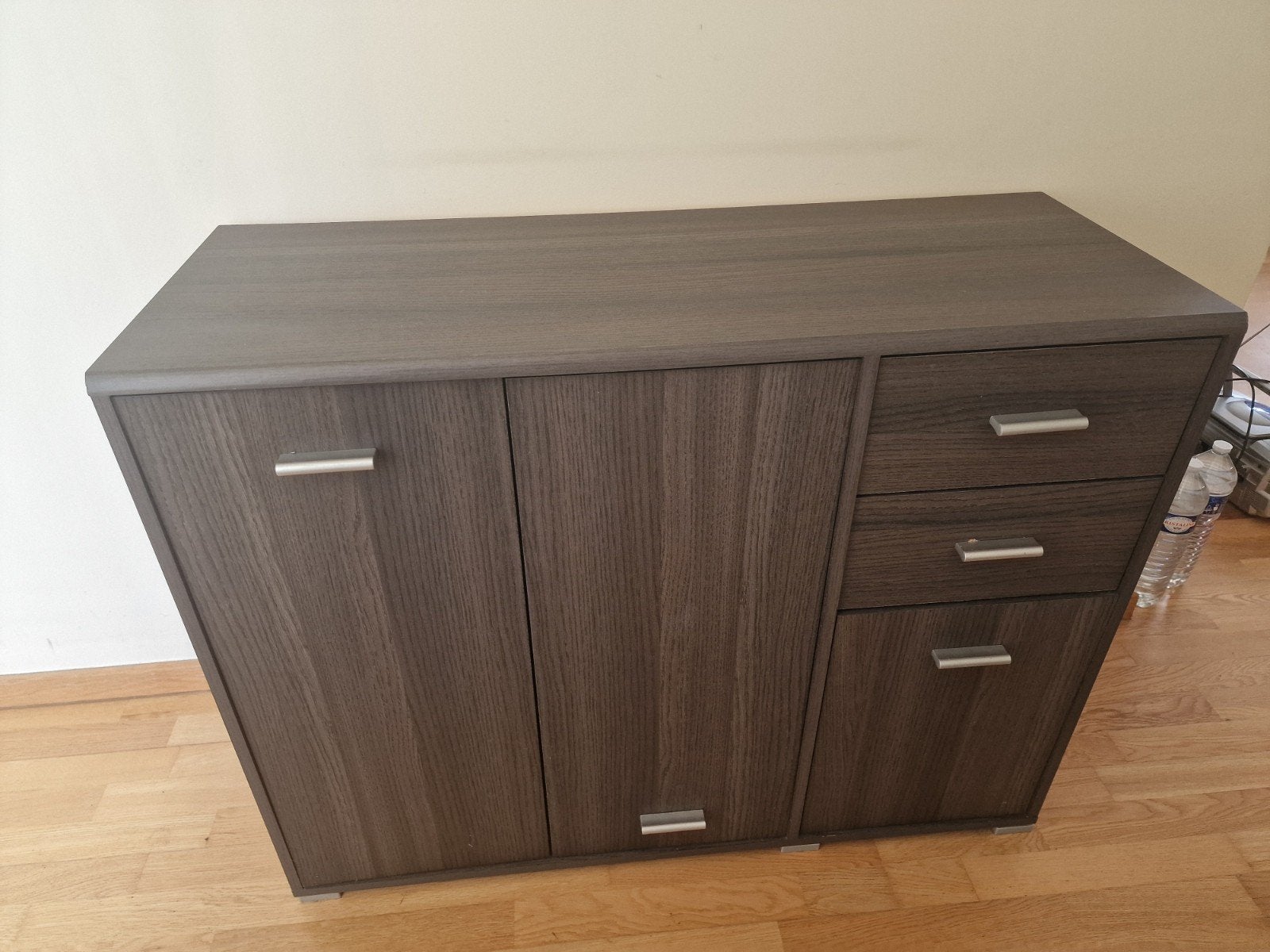 Meuble 3 portes et 2 tiroirs, 25 à 50 cm, Moins de 100 cm, Enlèvement, Utilisé