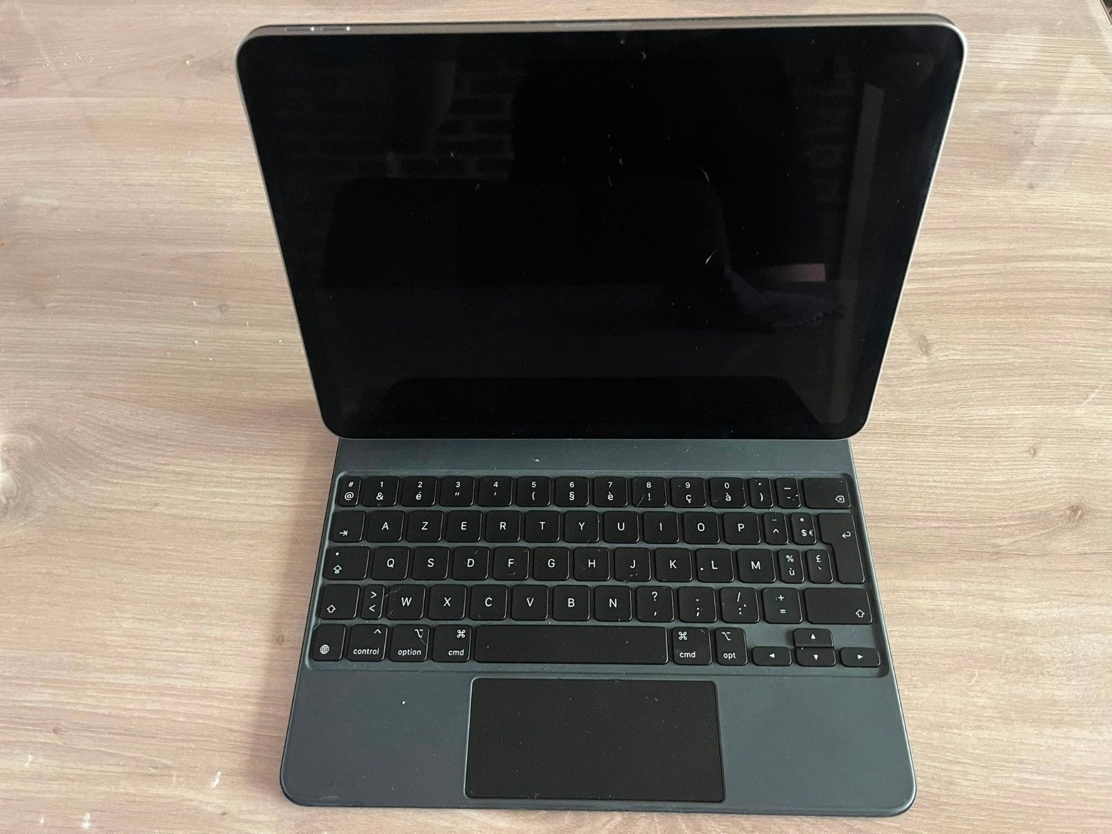 iPad Air 11” M2 (2024) 128 GB + orginele Apple-toetsenbord, Apple iPad Air, 11 inch, Ophalen of Verzenden, Zo goed als nieuw