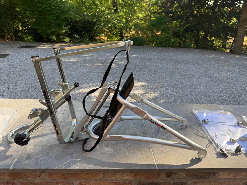 FollowMe Tandem vélo enfant, Vélos & Vélomoteurs, Enlèvement, Comme neuf