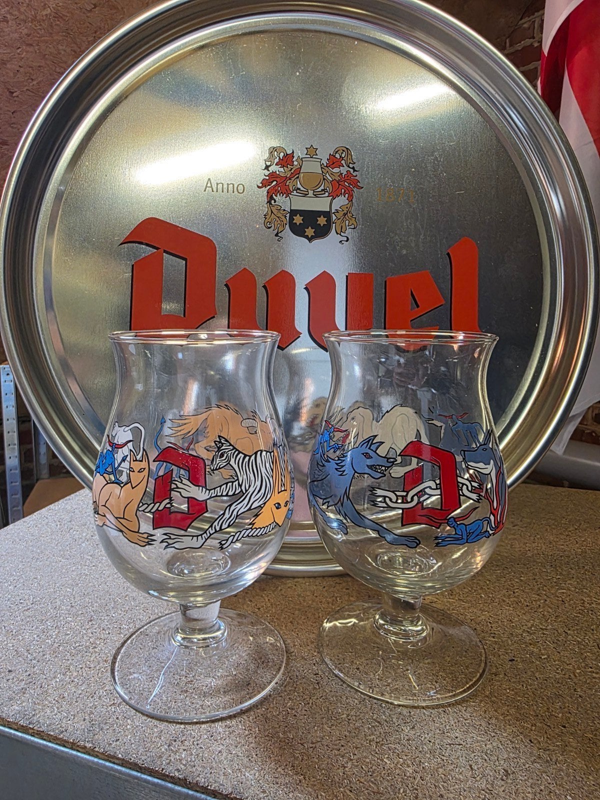 Duvel duvelglazen Iwan Smit, Ophalen, Nieuw, Duvel