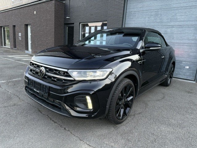 Volkswagen T-Roc Cabrio 1.5 TSI R-Line DSG Leder Trekhaak, Auto's, Dealer onderhouden, 1498 cc, 4 cilinders, Cabriolet